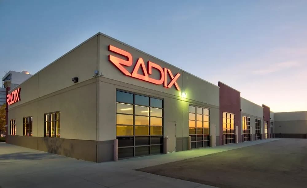 Radix Registry banner
